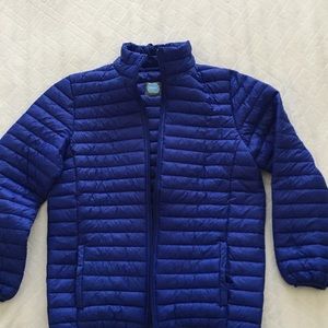 Totes blue medium men puffer jacket